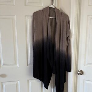 Barefoot Dreams CozyChic Lite Ombrée Calypso Wrap Cardigan